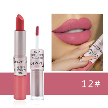Double-ended Non-stick Matte Lip Stick