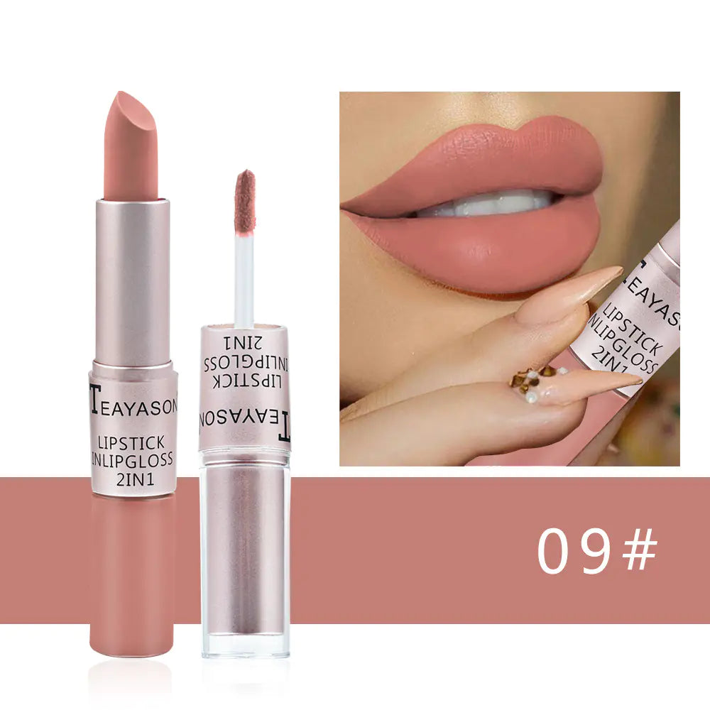 Double-ended Non-stick Matte Lip Stick